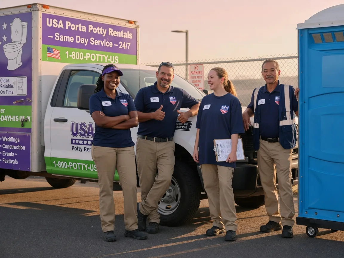 Porta Potty Rental company in Pitman, PA